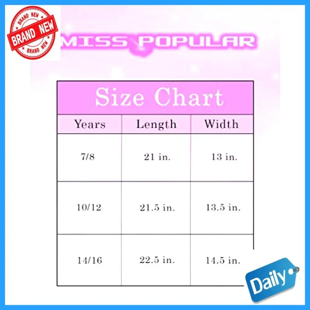 8-Pack Girls' Polycotton Short Sleeve Crew Neck T-Shirts, Soft Regular Fit